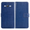 thumbnail image 4 of Mobile Phone Cover for Samsung J7 2015, Cover Premium Pu Leather Tpu Flip Cover Magnetic Closure Card Compartment Stand Function Wallet with Lanyard Protective Cover, 4 of 7