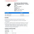thumbnail image 2 of Thermostat Cover Water Distribution Line - Compatible with 2011 - 2018 Kia Sorento 2012 2013 2014 2015 2016 2017, 2 of 2
