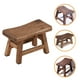 thumbnail image 2 of Taburete de madera maciza, taburete de madera para pies, banco de madera para niños, banco pequeño de madera, taburete de cocina, soporte de madera para plantas para baño, cocina, sala de estar, 2 of 8