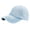 Light blue, variant on Women Men Vintage Washed Baseball Cap Breathable Eyelets Outdoor Sport Adjustable for Trucke Dad Hat