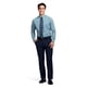 thumbnail image 3 of Camisa de Hombre IZOD de Manga Larga a Cuadros con Botones Bayberry, 3 of 6