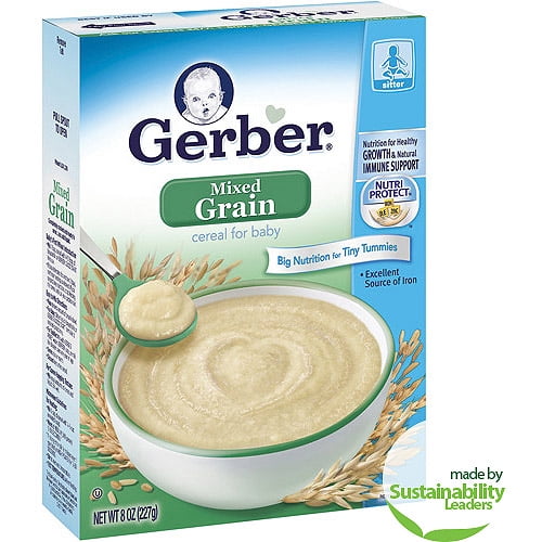 015000007010 UPC Gerber Baby Cereal - Mixed Grain