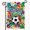 A, variant on XaaKee Golden Match Glory Garden Flags, Soccer Victory Yard Flags, Double-sided High-Quality White Linen Small Garden Flags For Outside, Sports Theme Decor, 12x18Inch
