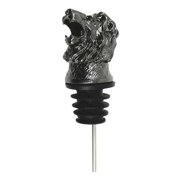 Aireador de vino de acero inoxidable, tapón de vino, vertedor de vino, vertedor en casa León Macarena Pico vertedor de vino