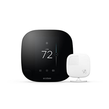 ecobee3 Smarter Wi-Fi Thermostat with Remote (Best Remote Temperature Sensor)