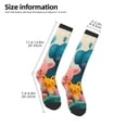 thumbnail image 2 of Naloa Cute Animal Party Knee Socks, High Socks Long Stretchy Sock Women Knee High Stocking, Long Socks for Women, 2 of 6