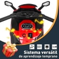 thumbnail image 4 of Moto Electrica Infantil Niño, Triciclo con Modo de Retroceso, Carro Electrico Niño Montable con Luz Led y Musica, Autonomía de 60 Minutos, Velocidad Máxima 4KM/H, 4 of 6