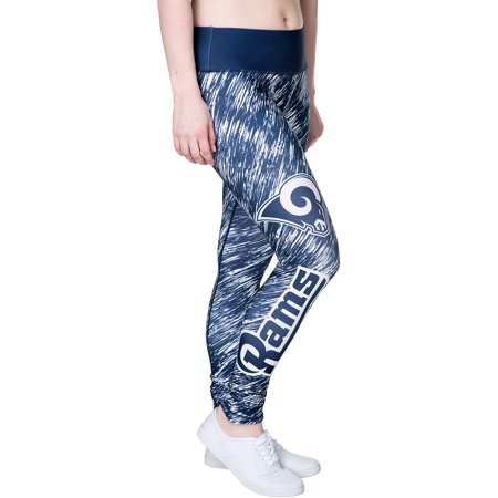 FOCO Women’s NCAA Team Logo Leggings – Static Rain Design, 4-Way Stretch For Game Day Comfort