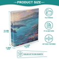 thumbnail image 5 of 3 Ring Binder 1.5 inch Round Rings with Interior Pockets Binders Organizer Office School 2Pack Two Dolphins Jumping, 5 of 10