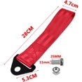thumbnail image 2 of Car Towing Strap Nylon Towing Ropes Universal Car Racing Tow Hook Bumper Pull Rope, 2 of 4