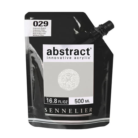 UPC: 3046450041993 | Sennelier Abstract Acrylics Satin 500ml Iridescent Silver