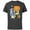 Charcoal, variant on Marvel Studios X-Men ’97 Storm Lightning Logo Action Panels- Short Sleeve Cotton T-Shirt for Adults - Customized-Royal Heather