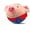 Red, variant on 2026 New Interactive Dog Toys, Rechargeable Moving Squeaky Ball with Voice Recording, Washable Cartoon Pig Plush Toy for Dogs & Puppies