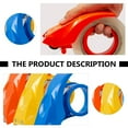 thumbnail image 4 of KEINXS 3Pcs Packing Tape Dispenser Wide Ergonomic Tape Handheld Heavy Duty Tape for Shipping Moving Mailing Box Sealing Carton Packaging Red Yellow Blue, 4 of 6