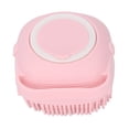 thumbnail image 1 of Dispensador de champú de goma suave para ducha, cuerpo y baño, cuadrado, rosa, para bebés, mujeres, hombres y personas mayores., 1 of 14