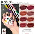 thumbnail image 2 of KISSIO Lipstick Set 12 Colors,Mini Matte Lipstick,Lip Capsules,Waterproof Long Lasting Mini Capsules Lipstick,2.33 Oz, 2 of 6