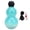 Blue, variant on Yajisi Gourd Water Bottle 800ml Large Capacity PP PC Plastic Sports Water Flask for Travel 27 oz, Red
