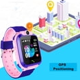 thumbnail image 3 of Reloj inteligente para niños y niñas, reloj inteligente deportivo con pantalla táctil HD para niños de 4 a 12 años, relojes con aprendizaje de cámara (rosa), 3 of 5