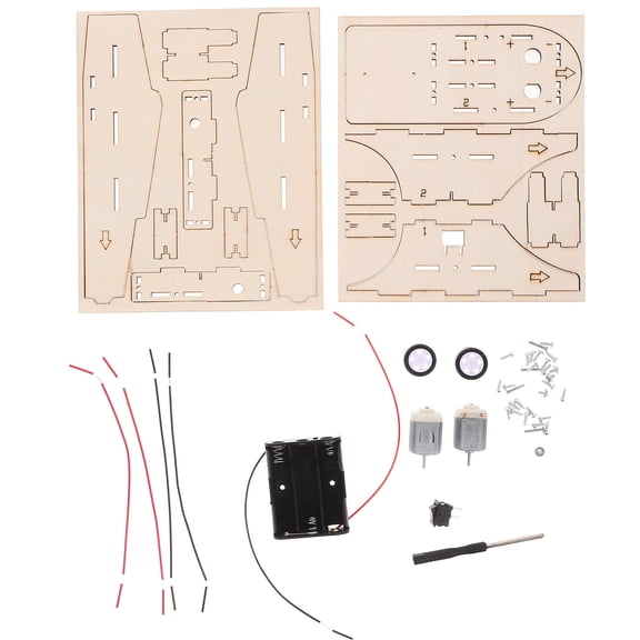 MUSEYA 1 Set Airplane Shooter Toy Multi Wood Plane Launcher Enhancing Motor Skills for Educational Play