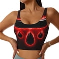 thumbnail image 2 of Lsque The Binding of Isaac Printed Women'S Sports Bra, Compression, Moisture Wicking, High-Impact Sports Bra For Women,Supportive sports bra-XX-Large, 2 of 9