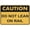 Warning Sign 4, variant on Caution Do Not Lean On Rail Sign 8"x12" Metal Aluminum Signs, Weather Resistant, Weatherproof, Indoor Or Outdoor