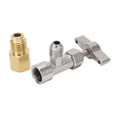 thumbnail image 1 of Valve de Robinet Auto-Scellante, Outil de Robinet de Réfrigérant Largement Compatible Filetage Précis pour Camion, 1 of 8