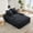 Gray, variant on Holaki 68" Oversized Boneless Convertible Lounge Sofa Indoor, Comfy Corduroy Lounge Deep Seat Sleeper Sofa Bed with 4 Pillows, Lounge Chair Bed for Living Room, Apartment & Small Space, Beige