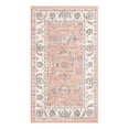 thumbnail image 3 of Unique Loom Aurelia Collection Area Rug - Hadrian (3' x 5' 3" Rectangle Rose/Gray), 3 of 7