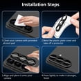 thumbnail image 6 of CASEFIV for Samsung Galaxy S26 Plus Camera Lens Protector Tempered Glass Camera Cover,9H Hardness Aluminum Metal Lens Film,Anti-Scratch Strong Stickiness Case Friendly,1 Pack Black, 6 of 8