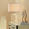 thumbnail image 2 of Jamie Young  Napa Glass Table Lamp with Linen Shade, 2 of 4