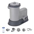 thumbnail image 1 of Bestway Flowclear 1,500 GPH Above Ground Swimming Pool Water Filter Pump, 1 of 7