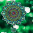 thumbnail image 3 of Tmrbno | 3D Metal Wind Spinner Hanging Pinwheels Mandala 12 Inches Stainless Steel Outdoor Gard, 3 of 7