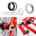 thumbnail image 3 of Almencla 14T Single Speed Flywheel Adapter Cassette Set Gear Conversion Kit Fixie, 3 of 8