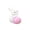 01-PinkB 1.02x0.87in, variant on SHENGXINY 2PCS Easter Bunny Egg Gnome Figurine - Cartoon Micro Landscape Easter Decorations Desktop Car Ornaments Accent Decor Pink 1.02x0.87in