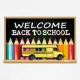 thumbnail image 3 of CafePress - WELCOME BACK TO SCHOOL BUS Baseball Jersey - Kids Cotton Baseball Jersey, 3/4 Sleeve Shirt, 3 of 4