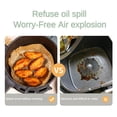 thumbnail image 6 of LongDay Air Fryer Special Paper Support Round Baking Oil-absorbing Paper Food-grade Silicone Oil Paper Non-stick Food Pad Paper, 6 of 11