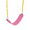 Pink, variant on PAPROOS Swing Seat, Outdoor Swing with 60 Inch Anti-Rust Chains and Locking Buckles, Red