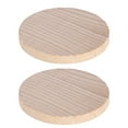 thumbnail image 3 of Wood Rounds, Wood Carving Disc 100Pcs Wood Plaque, Wood Pieces For DIY Crafts, 3 of 8
