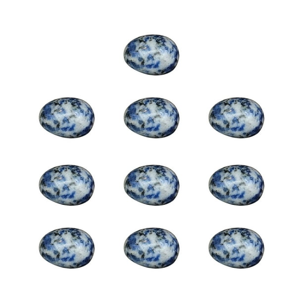 20mm Crystal Mini Egges Agate Jade Bird Egges Easter Egges 10PC