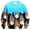 0##Sky Blue1428, variant on Kiijoy Boys Baseball Sweatshirt Kids Casual Active Crewneck Pullover Top, Red, Sizes 5-14