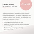thumbnail image 2 of Gimme Beauty - Thick Fit Hair Bands - Rustic - Damage Free Hair Ties - Made with Seamless Microfiber Elastics - Thick + Curly Hair Accessories - No Snagging, Dents, or Breakage (6 Count), 2 of 7