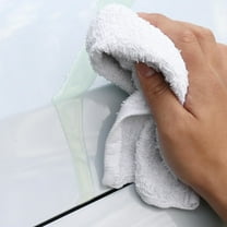 Towels for Cleaning - (Pack of 60) 100% Cotton Washable Heavy Duty Bar Mop, Absorbent & Quick Drying, Bag of Rags for Kitchen, Auto Shop, and Garage, 14 x 17 in, White