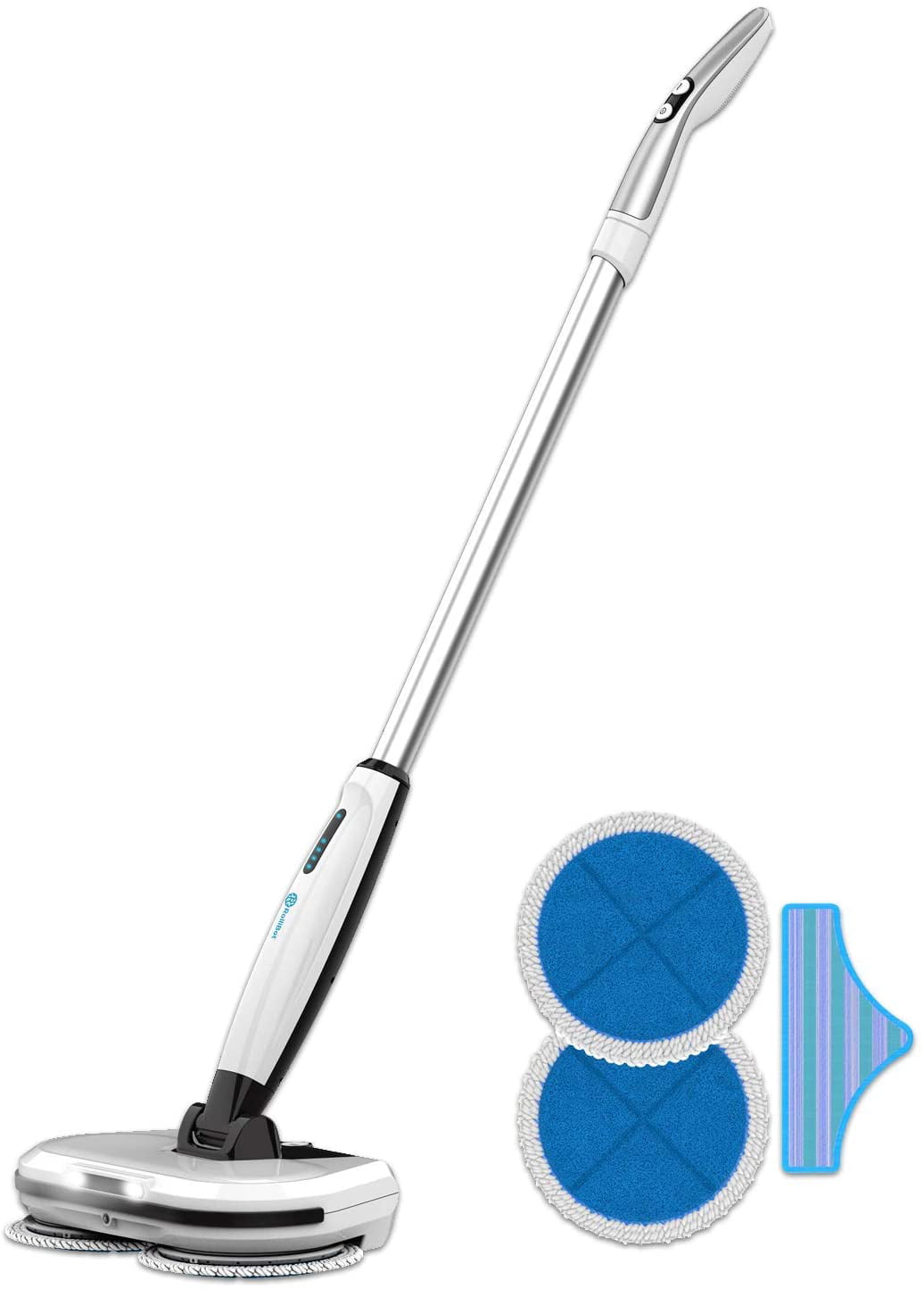 purcolt Electric Mop, Household Hand Push Sweeper Three-in-one Suction  Scrubber Powerful Cleaning Machine Automatic Rotary, Polisher for Hard  Wood, Tile, Vinyl, Marble and Laminate Floor 