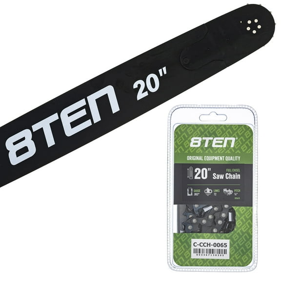 8TEN 20" Chainsaw Bar & Chain .063 3/8 72DL for Stihl GB H50S-72 MK1010424