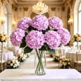 thumbnail image 5 of ZZHZGZ Clearance Sale Bunchs Porch Hydrangea Realistic Outdoor Hydrangea for Kitchen Courtyards, 5 of 5