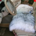 thumbnail image 3 of Alfombras de Oveja Artificial, Cojín para Silla, Cojín para Asiento de Comedor Interior para Jardín, Patio Blanco + gris perfecl Cojín esponjoso, 3 of 8