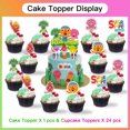 thumbnail image 6 of Super Simple Song Party Supplies Birthday Decorations Plates Banner Kids Cake Toppers Set Decor, 6 of 7