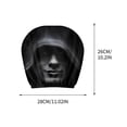 thumbnail image 2 of Fareti Funny Car Headrest Seat Cover, Universal Fit Headrest Cover for Vehicle Interior, Novelty Auto Seat Cushion Pad, 2 Pieces, 2 of 4