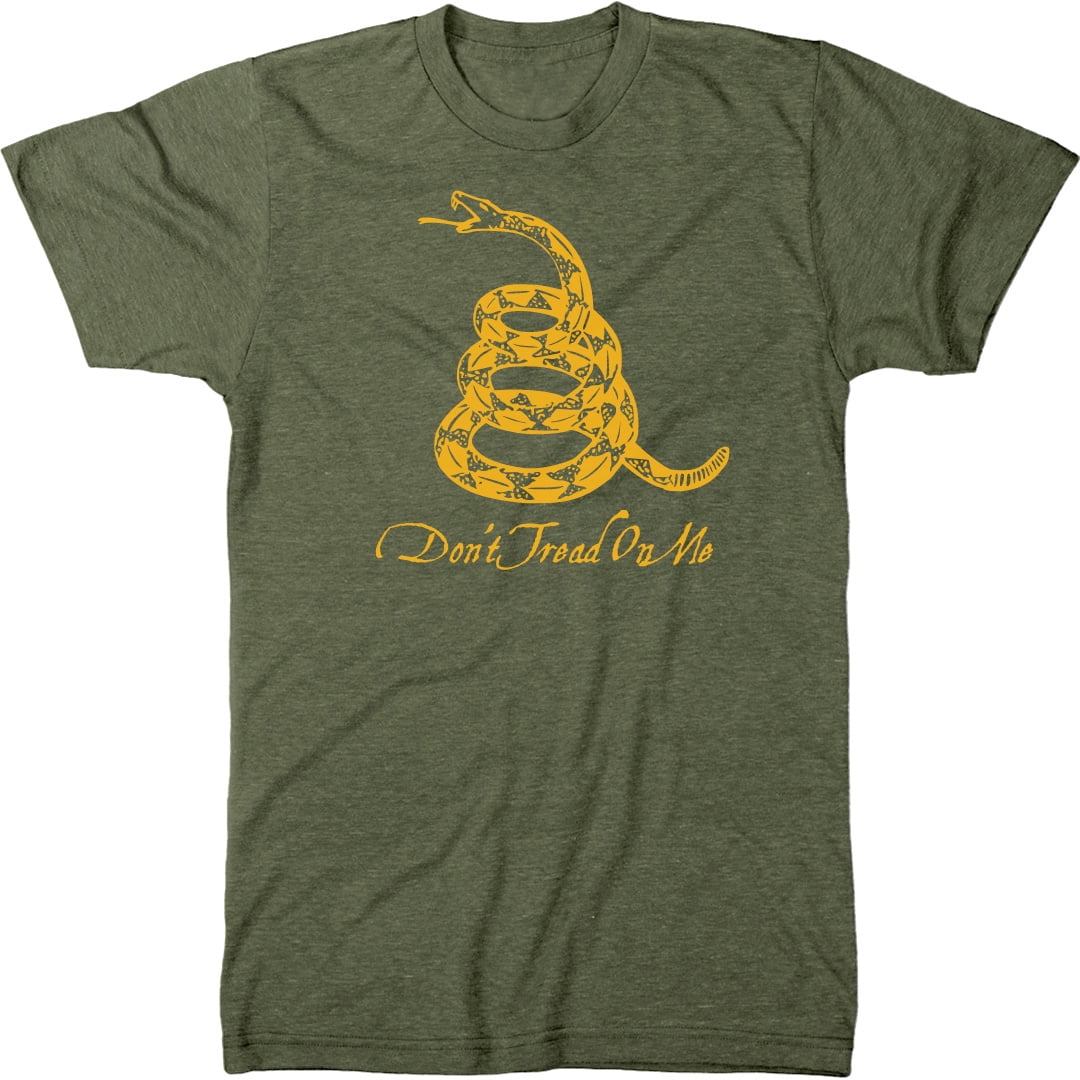 Don't Tread On Me Men's Tri-Blend T-Shirt - Walmart.com