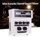 thumbnail image 3 of Mezclador de Audio Portátil Muslady MF-8 con Bluetooth, Reproducción MP3, Grabación y Función de Batería Externa, Color Blanco, Voltaje Universal 100-240V, Ideal para KTV, Hogar y Escenarios., 3 of 7